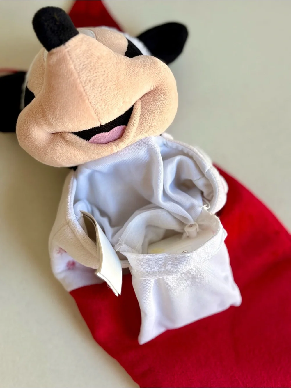 Disney Mickey Mouse Christmas Stocking - Animated - Sings & Ears Move